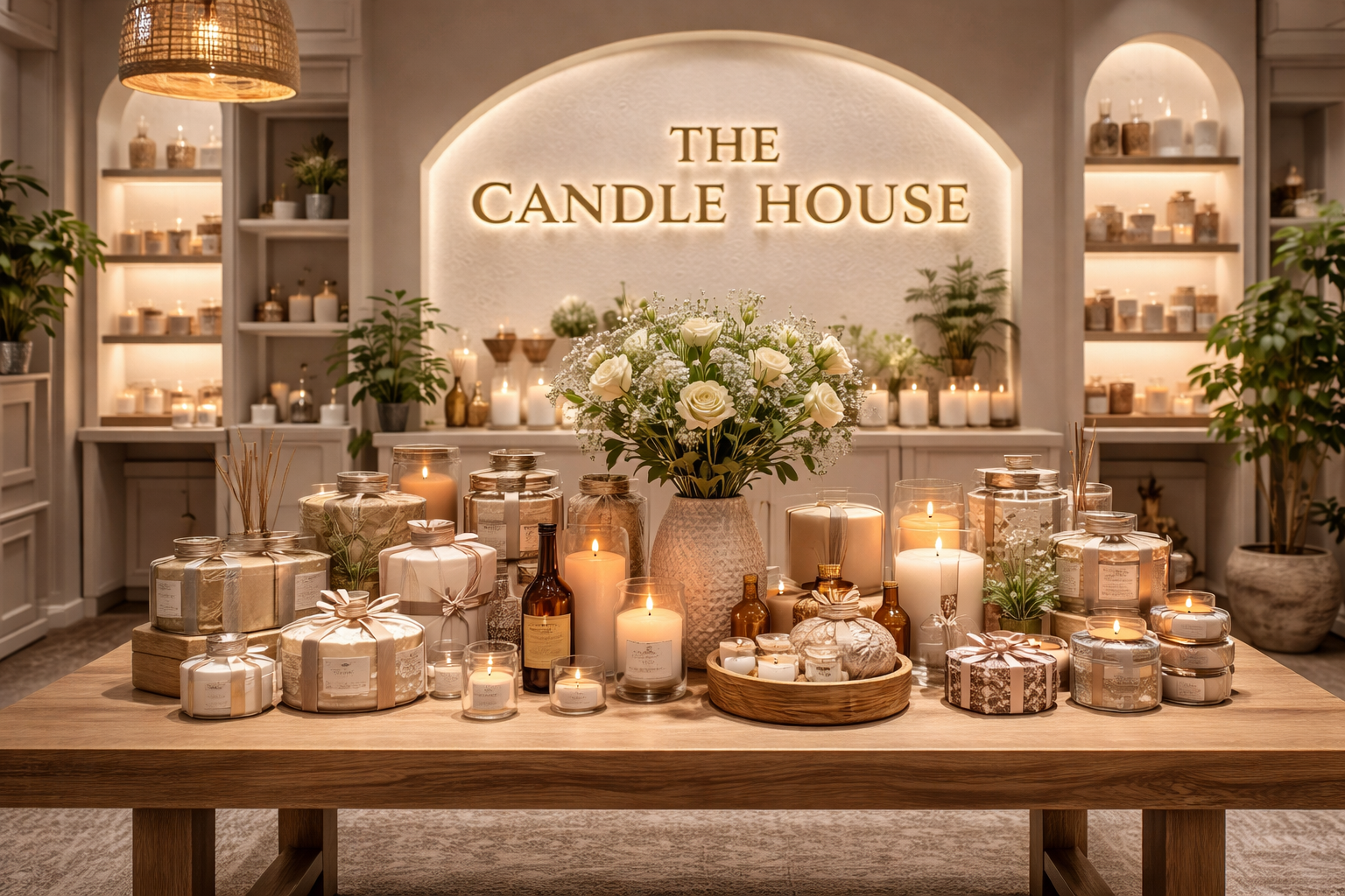 THE CANDLE HOUSE